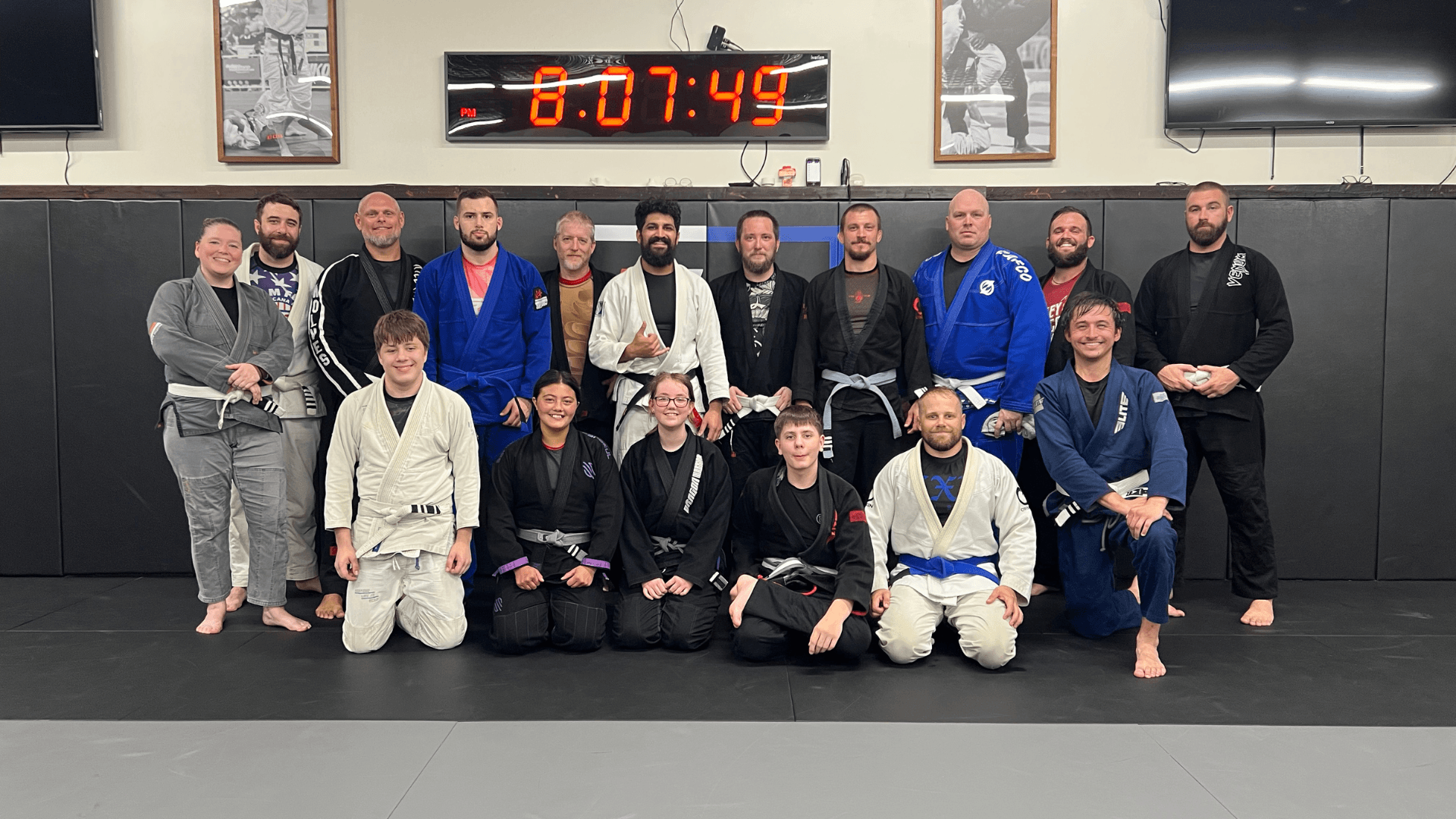Adult Brazilian Jiu-Jitsu class at 144 BJJ in Dinwiddie